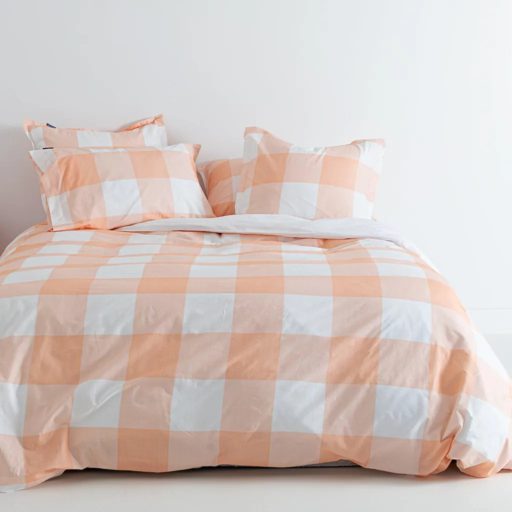 Housse de couette HappyFriday 140x200 cm pour lit simple en coton doux