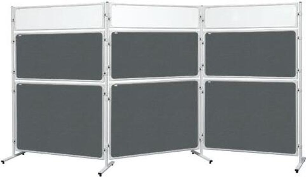 Paneel 2x3 Modular, 120 x 180 cm, Filz grau