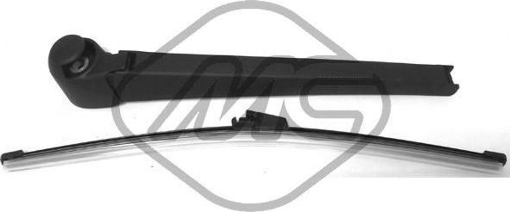 Metalcaucho 68068 Scheibenwischerblatt OE 1T0955707C kompatibel mit Touran, Tiguan, Fabia, Ibiza, Exeo