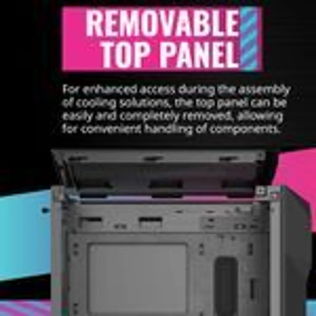 Boîtier PC TD300 Mesh Cooler Master avec Façade 3D et Verre Trempé - 18