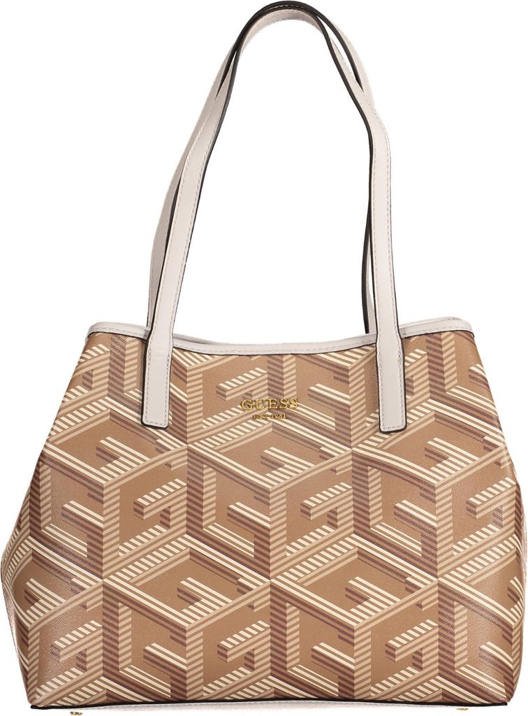 GUESS JEANS BEIGE DAMENTASCHE : Farbe - Beige, Größe - UNI Größe: UNI Farbe: Beige