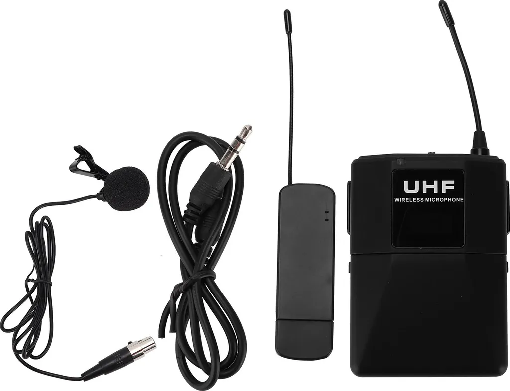 Système audio 10 canaux USB-101T avec micro-cravate et émetteur de ceinture