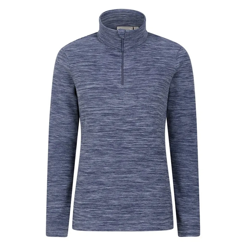 Mountain Warehouse Snowdon Pile Donna Blu Scuro | Caldo e Morbido Top