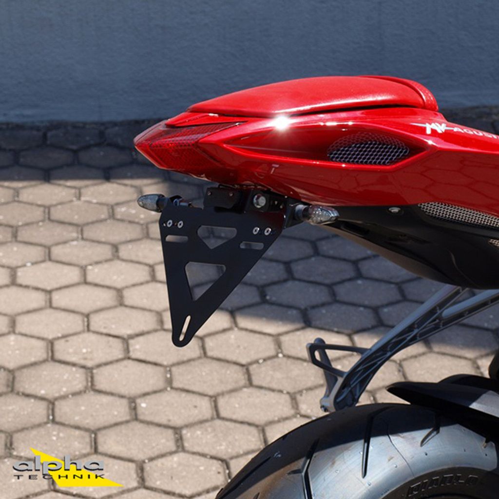 alpha Technik Kennzeichenhalter für MV Agusta F3 675, F3 800 für F3 675 F3