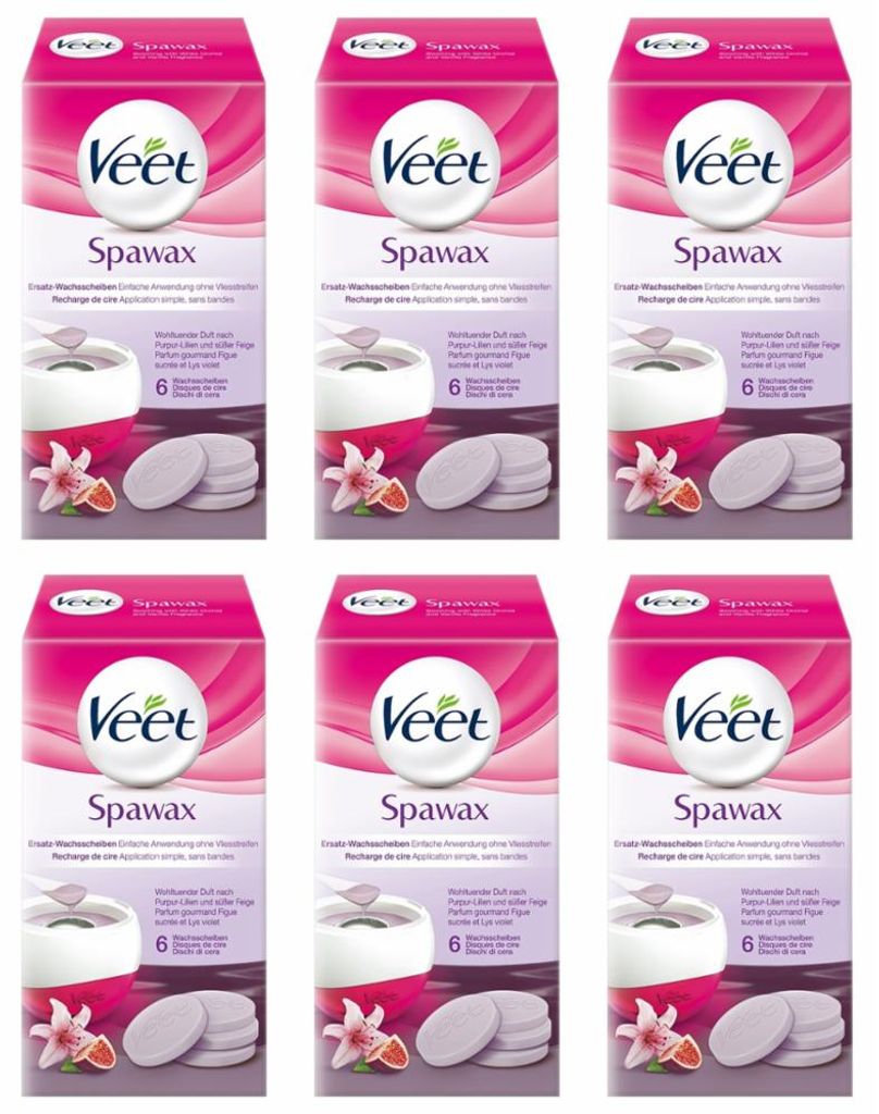 Veet Spawax Ersatz-Wachsscheiben Haarentfernung Waxing Produktbild 