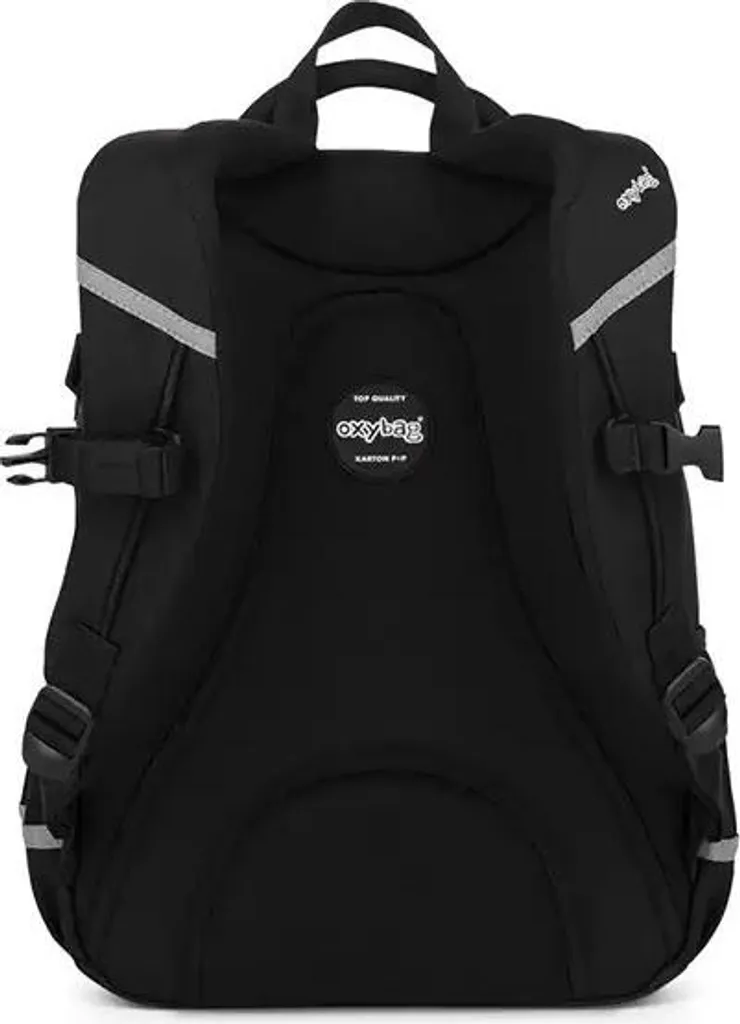 Sac à dos OXY Scooler noir scolaire 4 compartiments 43x32x20cm - 5