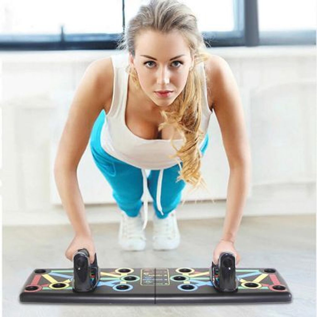 Push Up Board 9in1 Multiboard Liegestützgriffe Multitrainer Produktbild 8