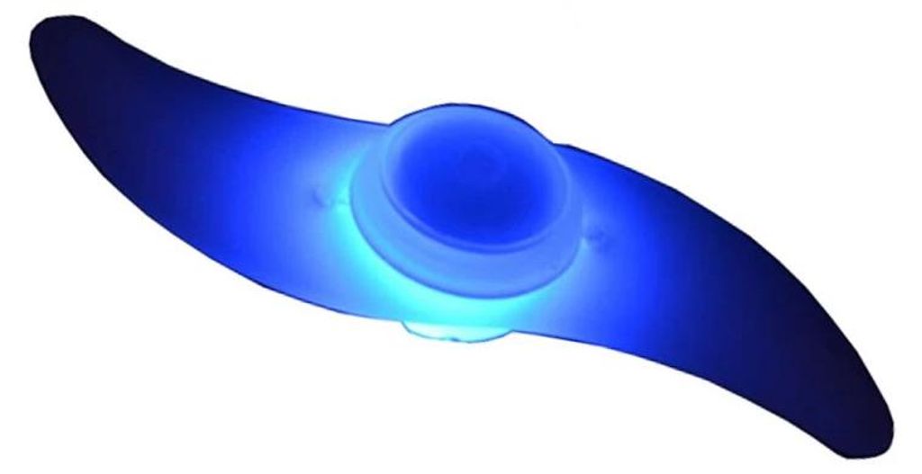 Blaue LED-Warnleuchte für Fahrradspeichen Produktbild 