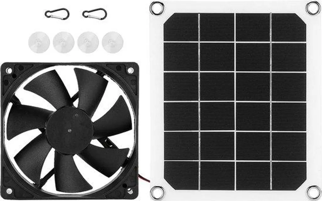 Système de Pompe Solaire pour Poulailler et Camping - 10W 6V Portable