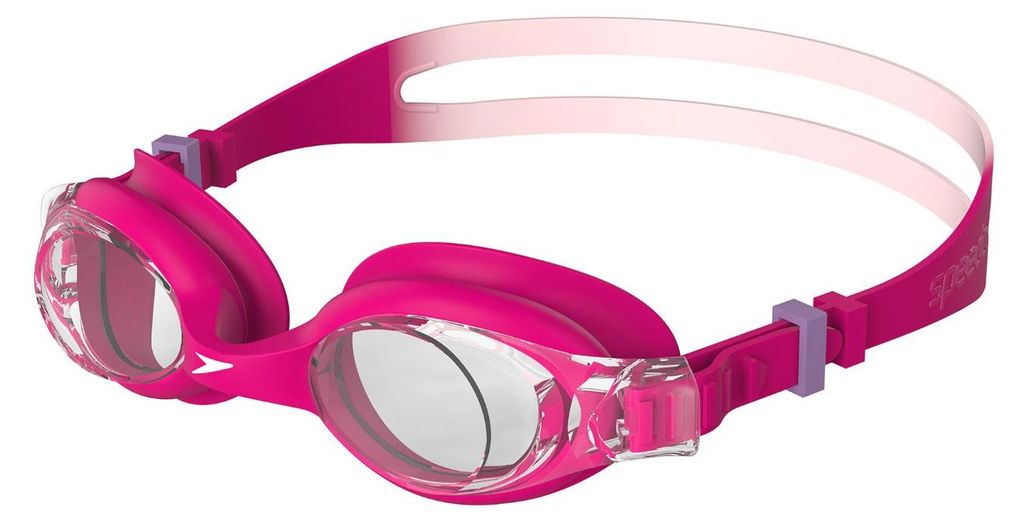 Speedo Kinder Schwimmbrille rosa - Skoogle Silikon verstellbar UV-Schutz