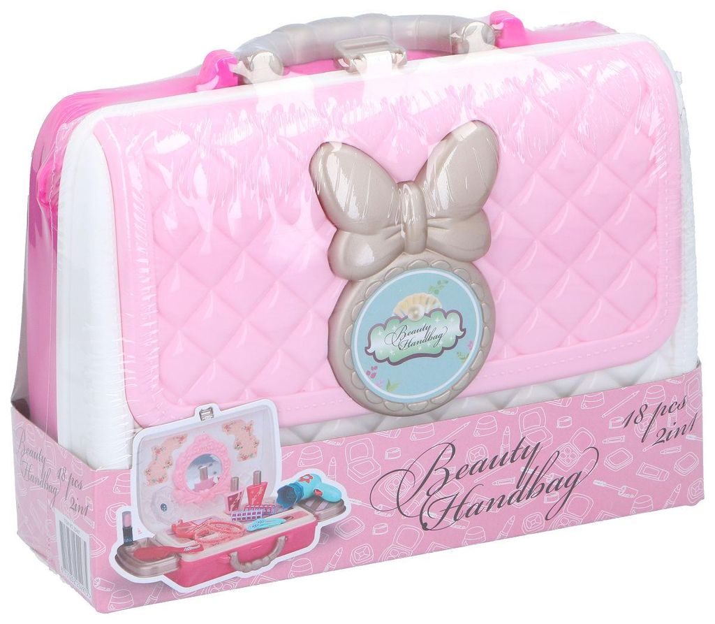 Beaty Koffer Spielset - Spielzeug Make-up Koffer 18-teilig für Kinder