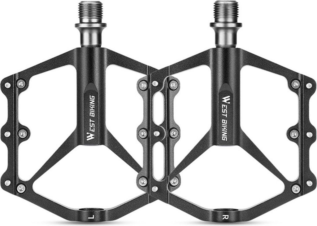 Mountainbike-Pedale, Aluminium, 3-Lager-Fahrradpedale, Rennrad-Pedale, rutschfeste, hohle Ersatz-Fahrradpedale