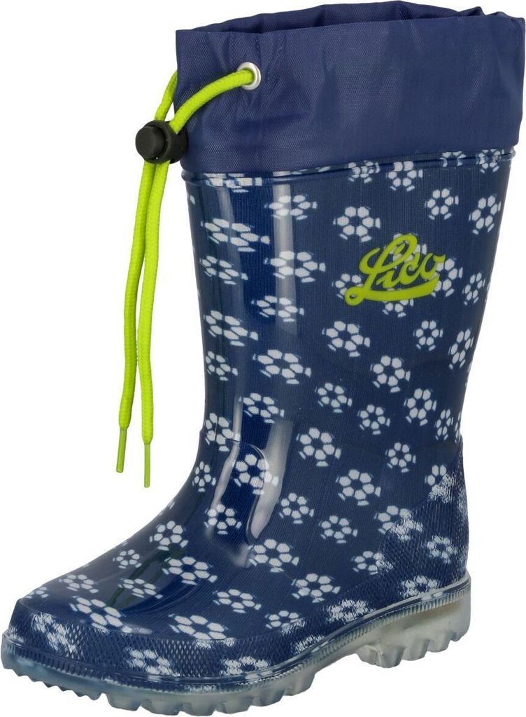 Lico Gummistiefel Power Blinky Jungen 363036353338 Blau 27 EU
