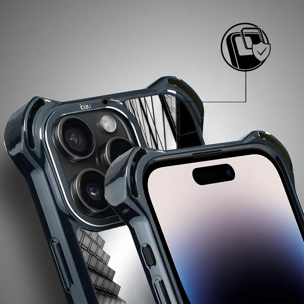 Cover iPhone 14 Pro Max MagSafe IBIZU DropGuard Ultra Noir City - 3