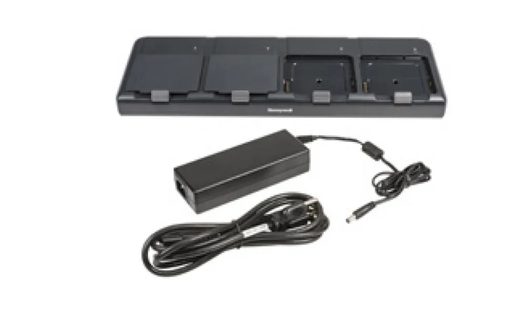 Chargeur Quad Honeywell avec Indicateurs LED et Charge Haute Vitesse