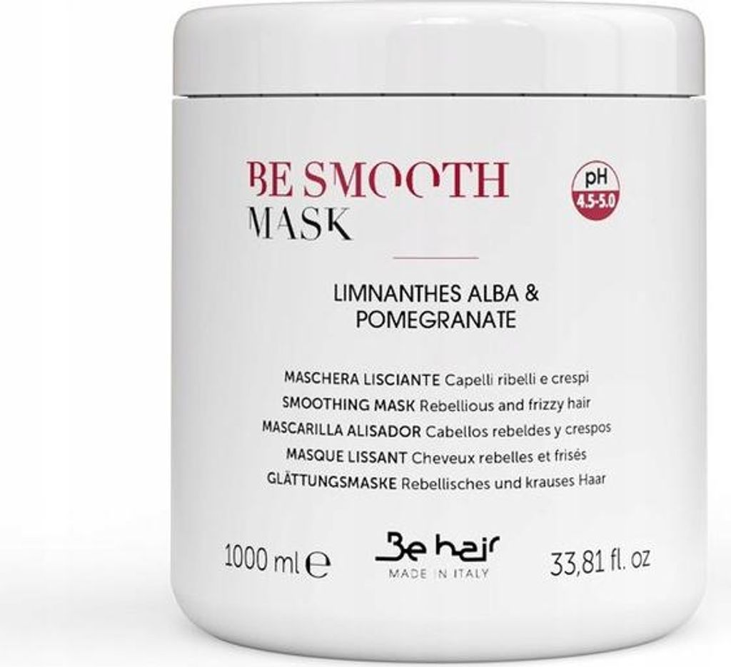 BE HAIR BE SMOOTH glättende Haarmaske - 1000ml