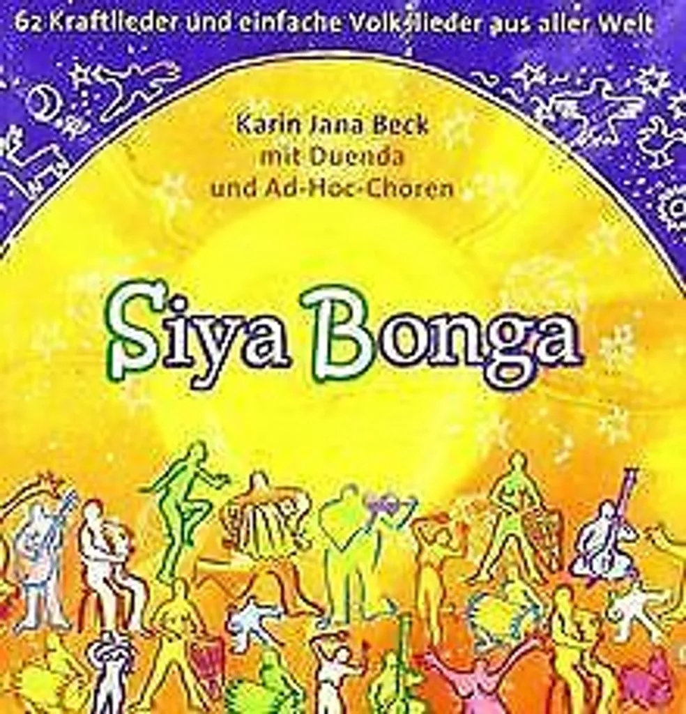 Siyabonga Recueil de Chants avec Double CD - Rythmes et Harmonies du Monde