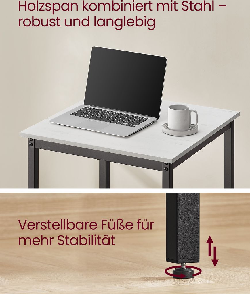 VASAGLE Bartisch Küchentisch, Stehtisch, 60 x 60 x 92 cm, Produktbild 3