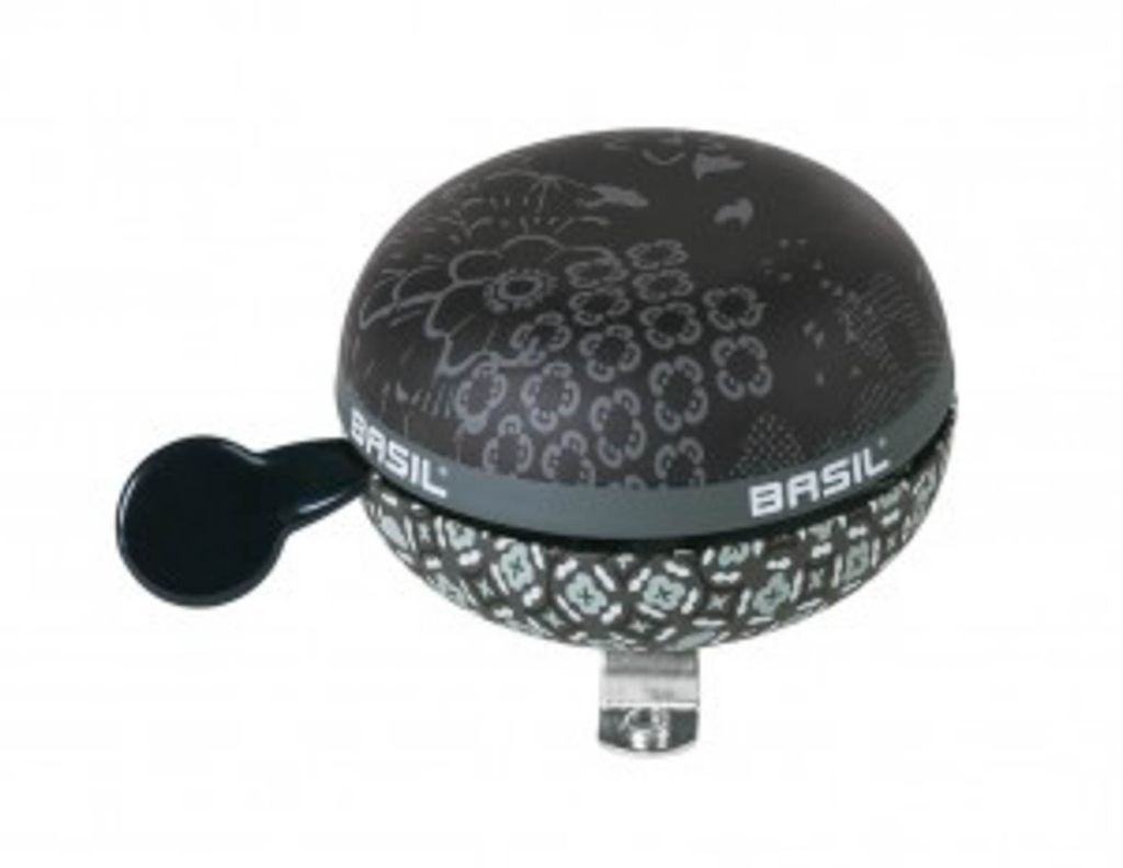 Basil Fahrradklingel Big Bell , Boheme charcoal Schwarz Produktbild 