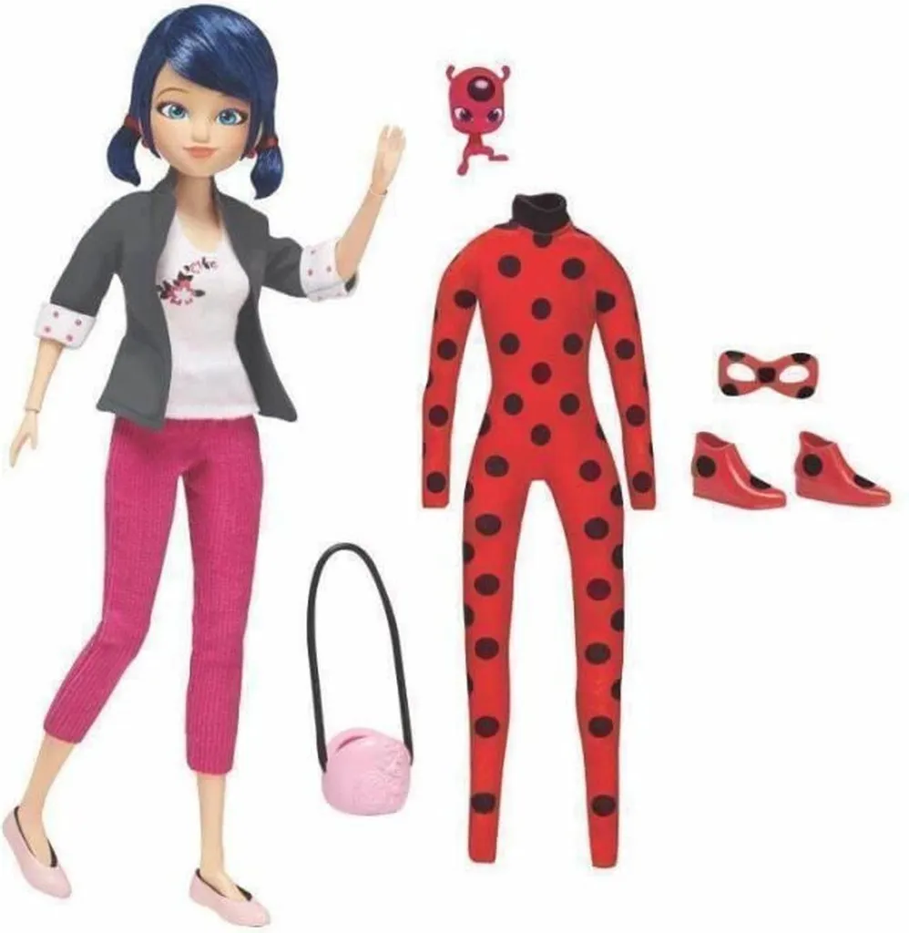 Poupée Mannequin Miraculous Ladybug de 26cm Bandai Jouet pour Enfant