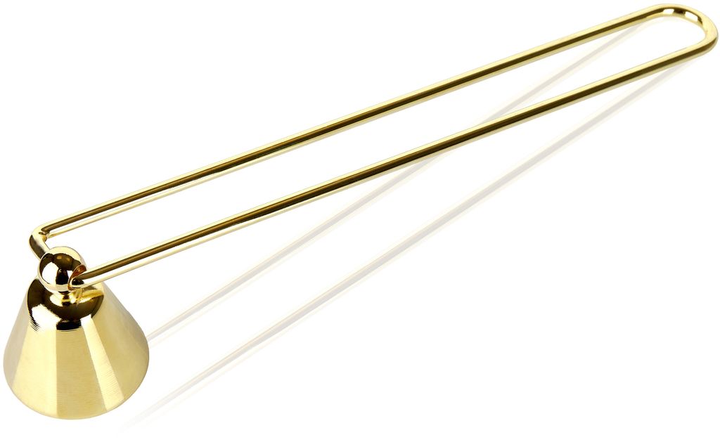 Goldener Kerzenlöscher Aus Metall – Löst Dochte Sauber & Sieht Dazu Noch Edel Aus