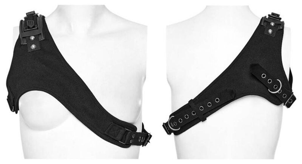 Punk Rave Harness - Cold Shoulder XS-S
