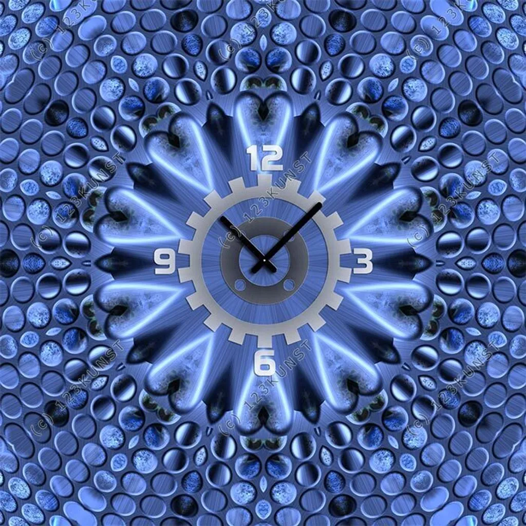 Upgrade la tua parete: Orologio Dixtime 3996 40x40 Design 3D