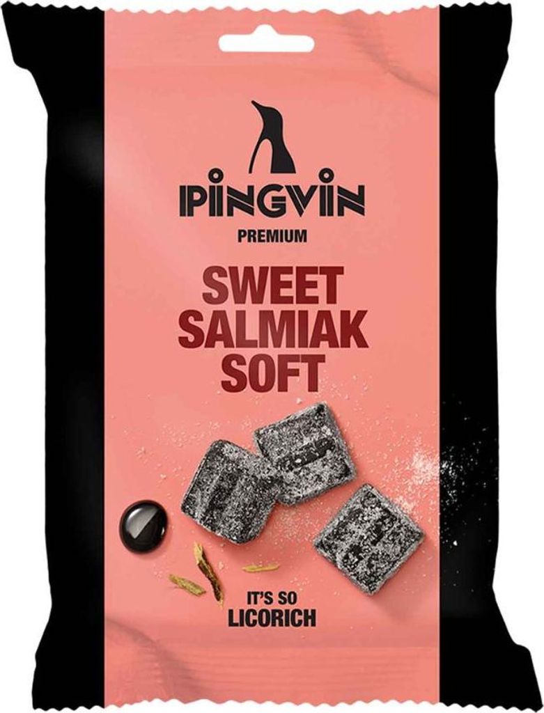 Toms Pingvin Sweet Salmiac Soft Lakritz 90g Immagine del prodotto 