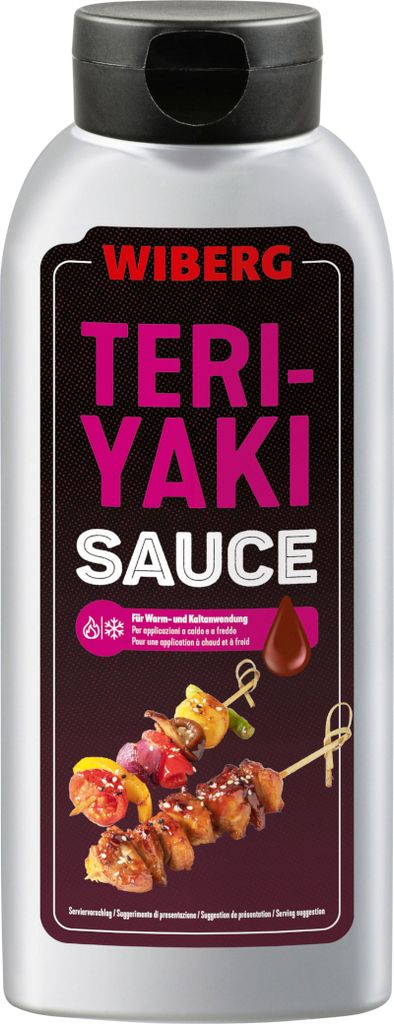 Wiberg Wok Sauce Teriyaki Sauce traditionell japanische Aromen 800g