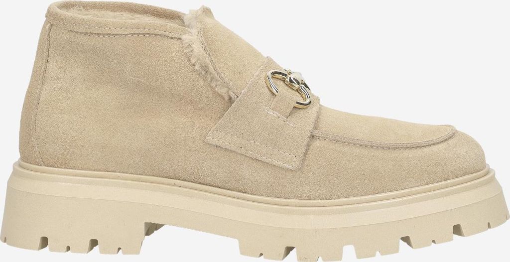 Lüke Schuhe MELISSA CAMEL, Warmfutter, Stiefeletten in Beige für Damen, Größe 41