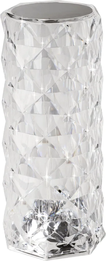 EGLO 75816 Lampe de table LED RGB Touch H210 Transparente LUCIGNANO