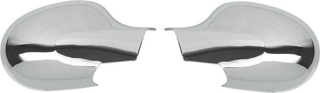 Spiegelkappen Spiegelabdeckung für Renault Twingo 2007-2014 Chrom ABS Silber