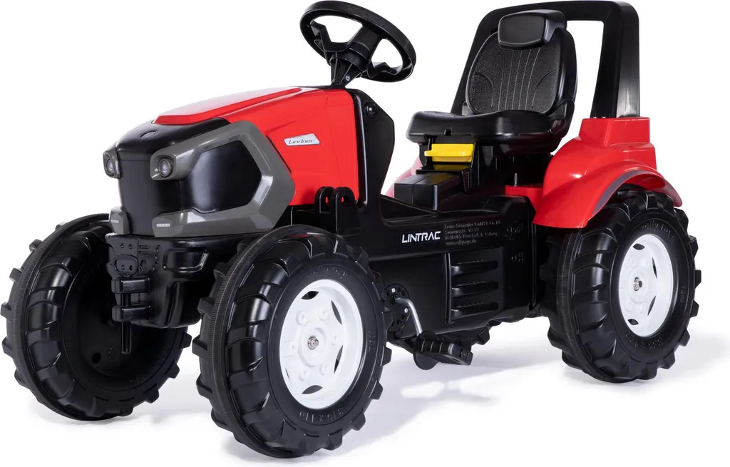 Rollytoys XXL Farmtrac Lindner : Grand Tracteur Évolutif de 3 à 8 Ans