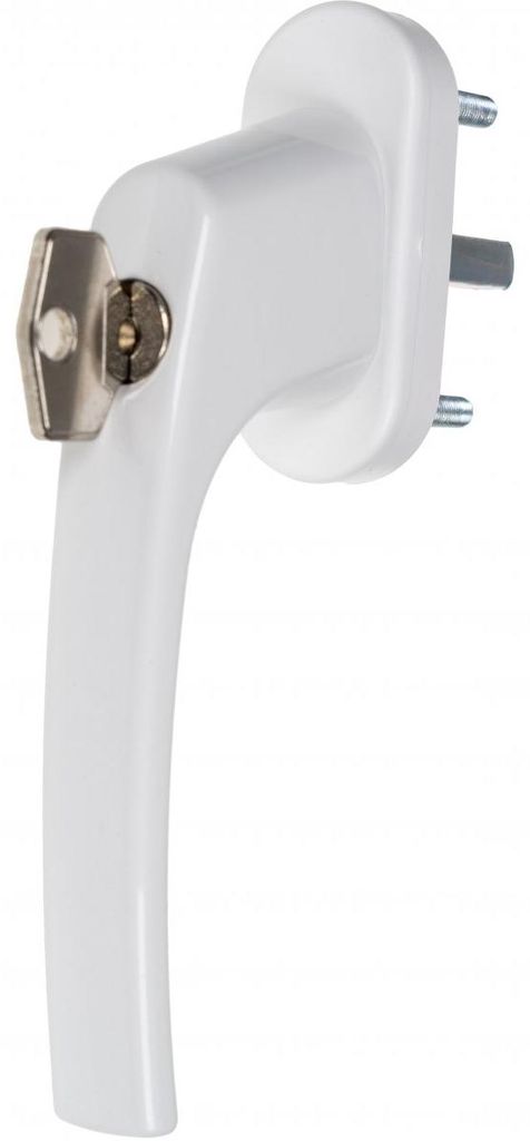 Abschließbarer Fenstergriff Mistral Weiß RAL 9016 Stift 38 Produktbild 