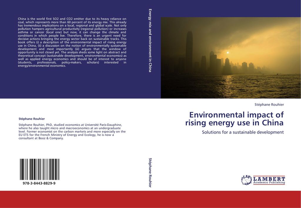 Environmental impact of rising energy use in China