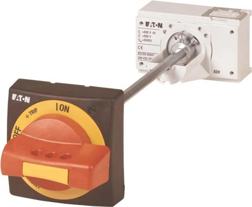 Poignée rotative pour arrêt d'urgence NZM2-XTVDVR-N Rouge-Jaune
