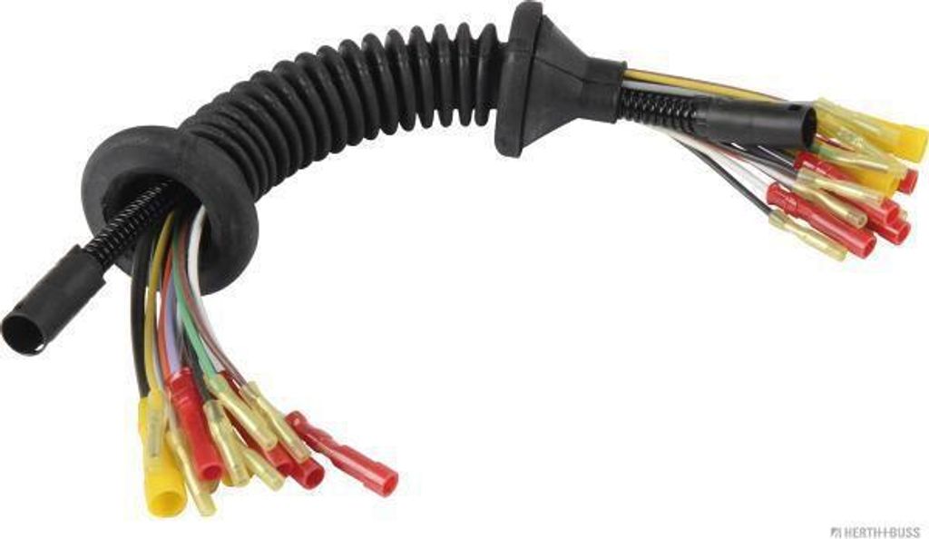HERTH+BUSS ELPARTS 51277102 Kabelreparatursatz, Heckklappe OE kompatibel mit 500, 500C, Grande Punto, Punto, KA