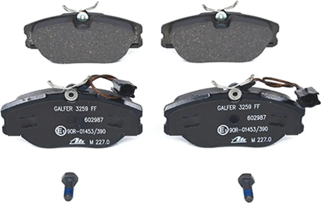 Plaquettes de frein ATE 13.0460-2987.2 pour Alfa Romeo GTV et Spider 916