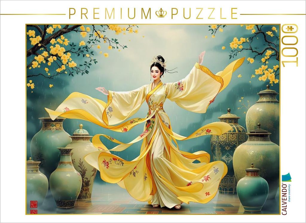 CALVENDO Puzzle Harmonie in Bewegung | 1000 Teile Lege-Größe 64x48cm Foto-Puzzle für glückliche Stunden
