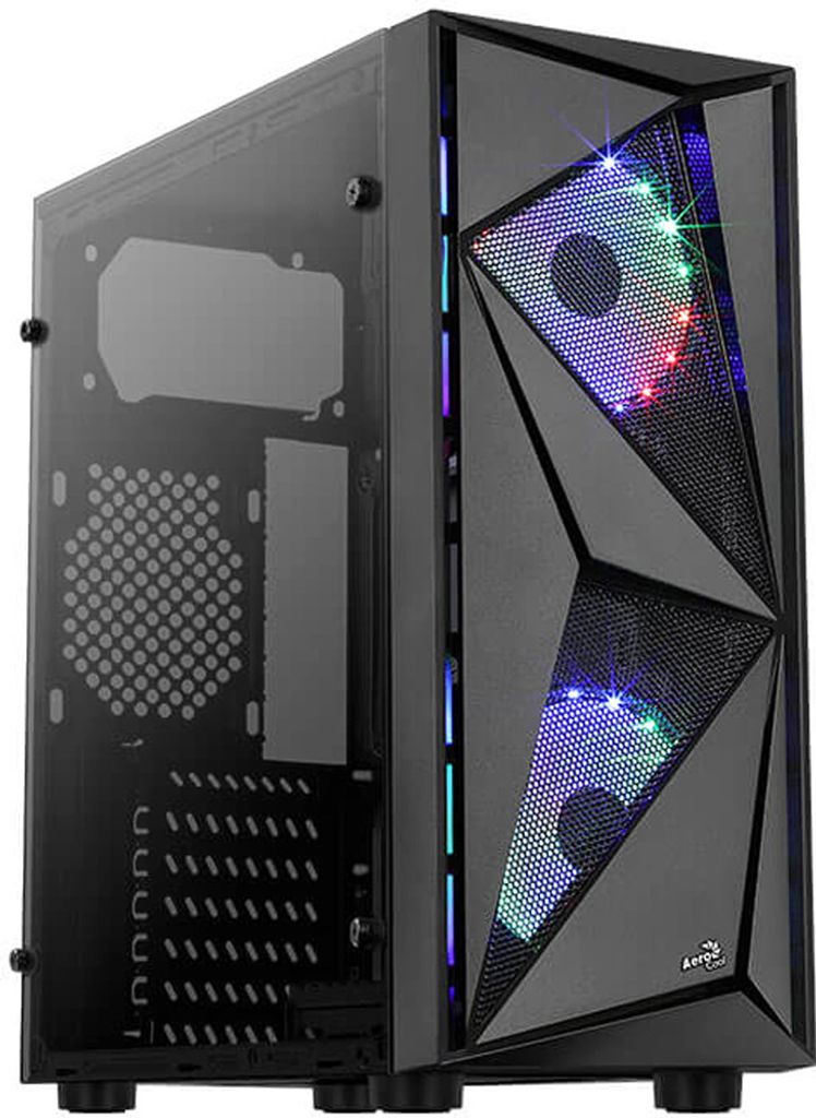 AeroCool Glider - Tempered Glass Edition - Tour - ATX - Image du produit 