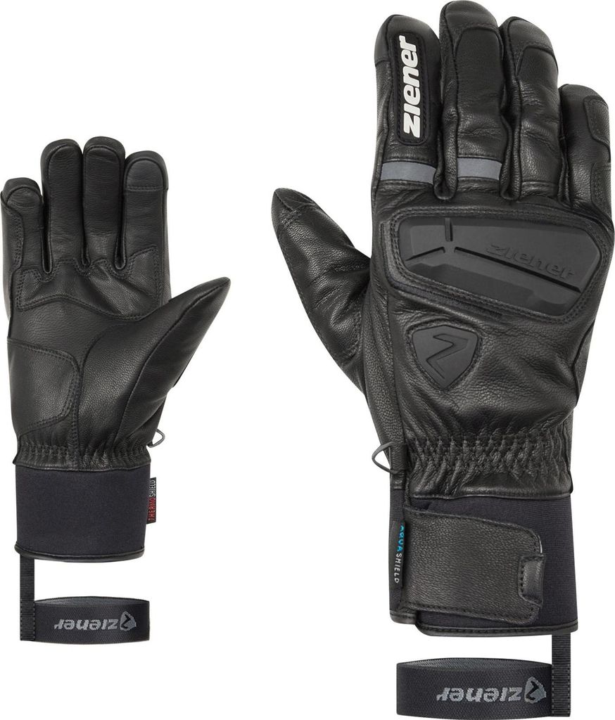 Ziener Race Ski Leder Handschuhe GALF-Z AS PR TOUCH - 8