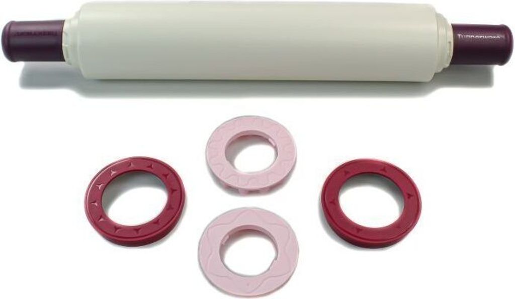 Tupperware Professional Pastry Roller Baking Bordeaux Red Obrázek produktu