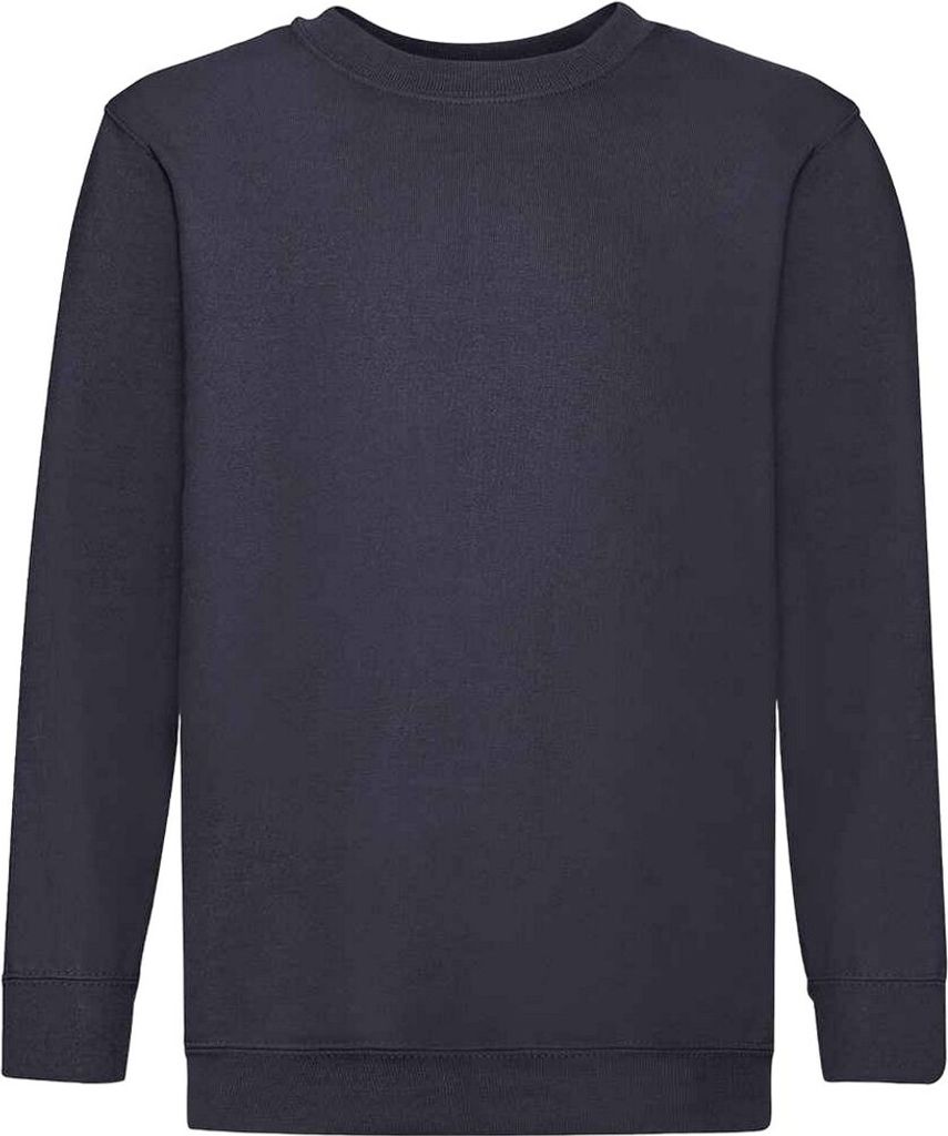 Fruit of the Loom Kinder Klassik Drop Schulter Sweatshirt PC4082 (3-4 Jahre (104)) (Dunkles Marineblau)