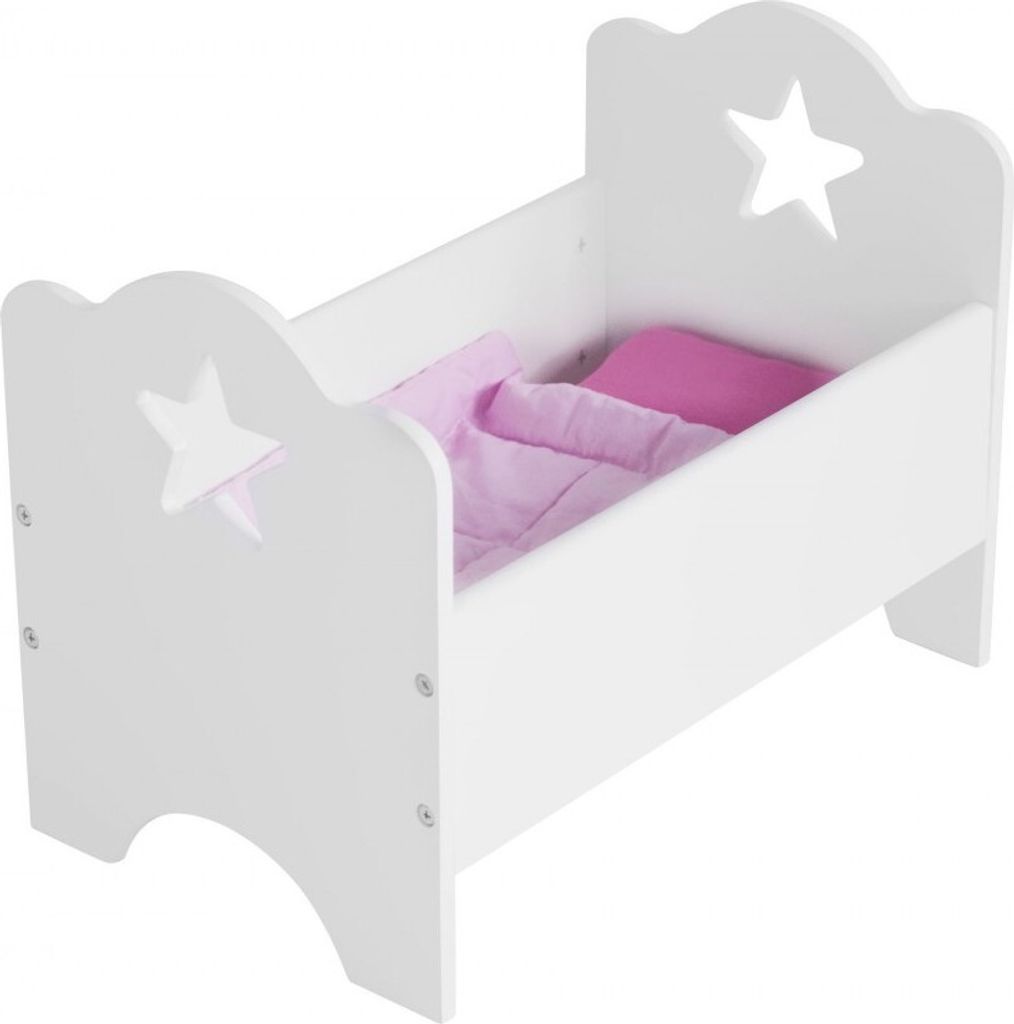 Kids Concept 700263 Puppenbett Star weiß