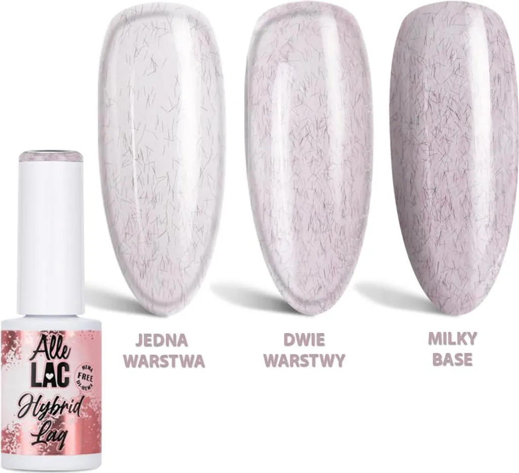 Smalto Gel AlleLac Mauve Wool 6g: Manicure Rosa Chic HEMA Free