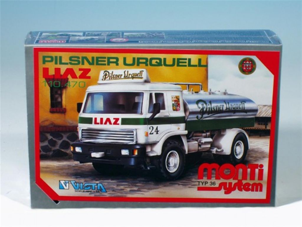 Stavebnice Monti 36 Pilsner Urguell Liaz 1:48 Obrázek produktu 