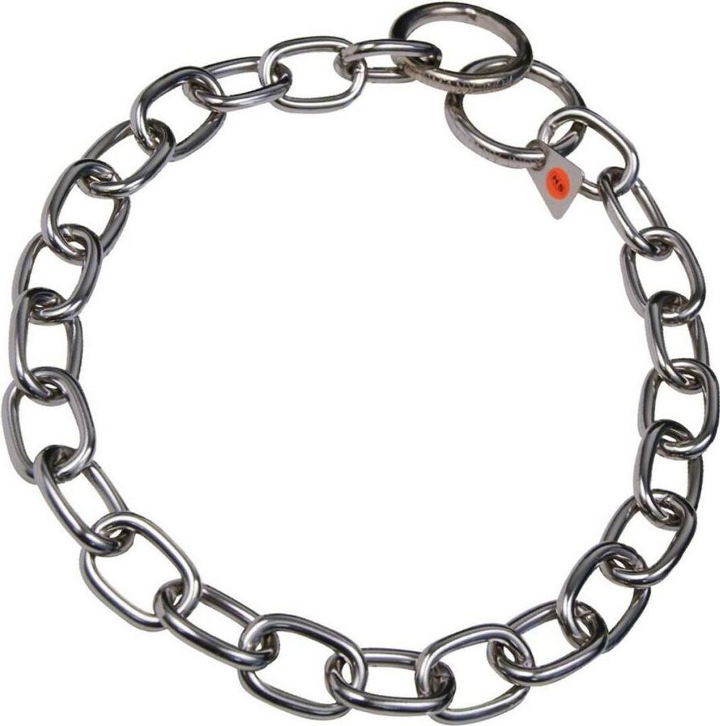 Collare per cani Hs Sprenger color argento con maglie da 4 Immagine del prodotto 