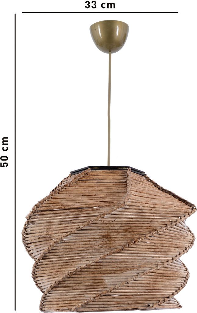 Opviq, Ruche- RucheFLH, Beige, Kronleuchter, 32 x 32 cm, Produktbild 7