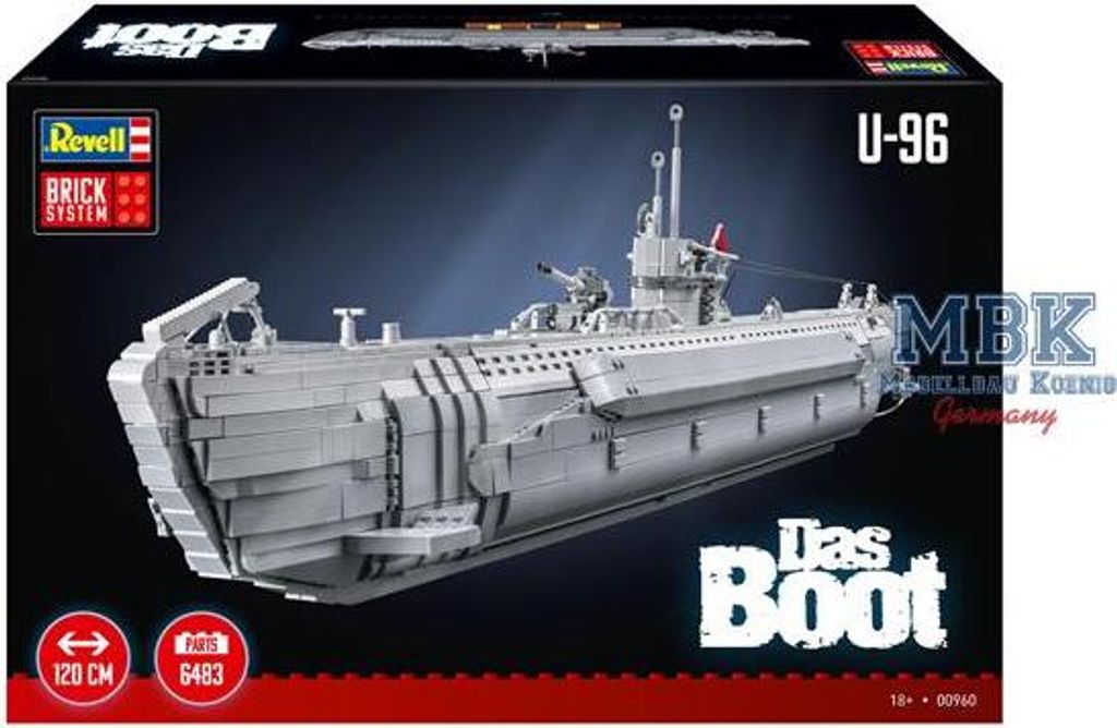 Revell REV0960 U-Boot "Das Boot" - Brick System Set 1:56 Produktbild 