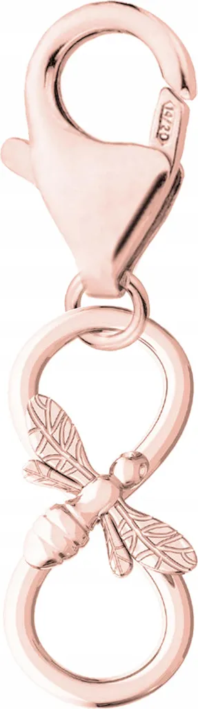 Ciondolo ape e insetto placcato oro, argento 925